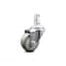Service Caster 3 Inch Gray Polyurethane Wheel Swivel 7/8 Inch Square Stem Caster SCC SCC-SQ20S314-PPUB-GRY-78 - alternate 1